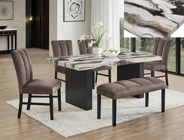 The Vega Faux Marble collection