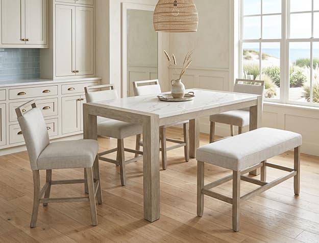 The Hazel Genuine Marble Counter Ht collection
