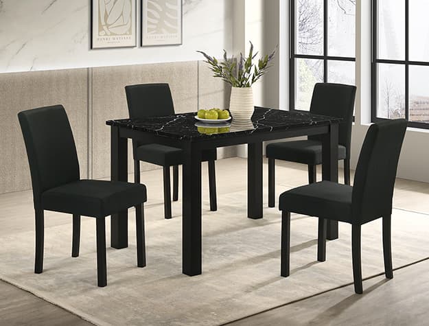 The Resia Dining Group - Black collection