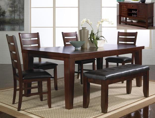 Bardstown Dining Table (18"LEAF)
