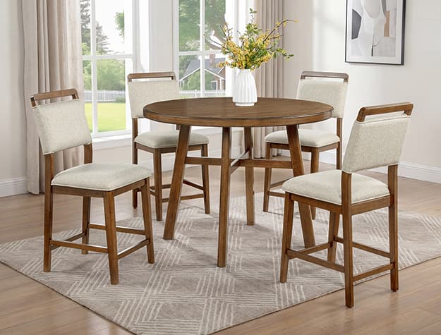 The Blanche Brown Counter Ht Dining collection