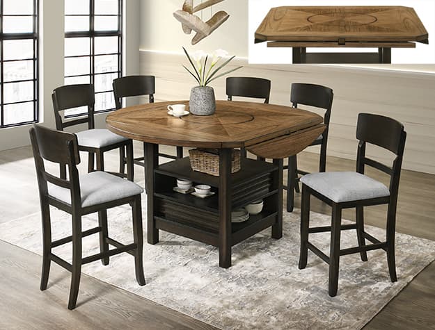 The Oakly Counter Height Dining collection