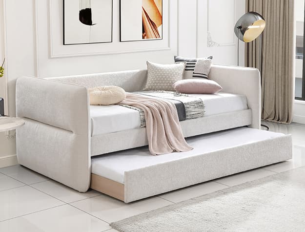 The Philipa Daybed Oatmeal Tweed collection