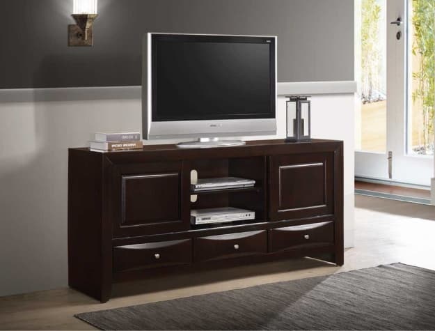 Emily TV Stand Dark Cherry