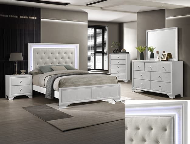 The Lyssa Bedroom OAT / FROST collection
