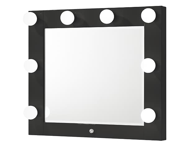 Luxo Vanity Top W/LED Black