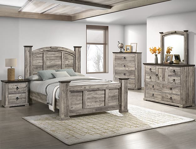 The Ella-Mae Bedroom Reclaimed Grey collection