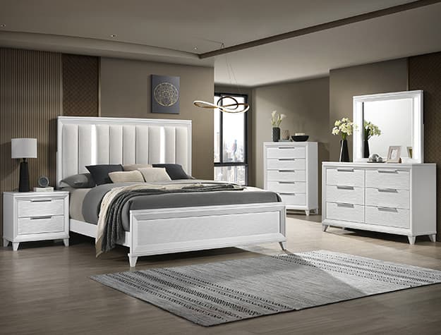 The Cressida Bedroom Group White collection