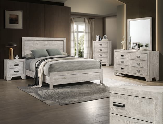 The Millie Bedroom Group-White collection